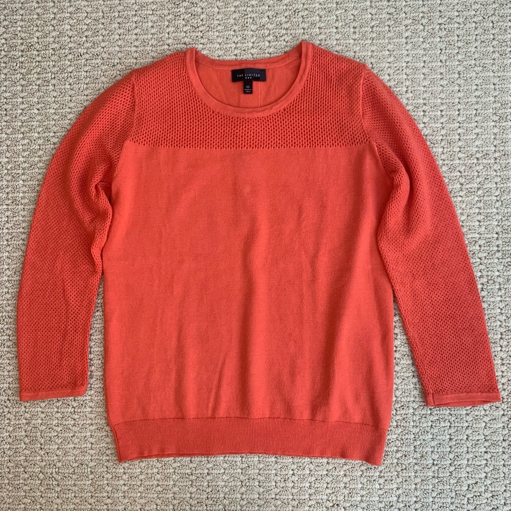 The Limited 3/4 Sleeve Sweater
